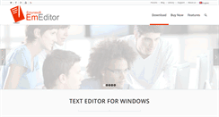 Desktop Screenshot of emeditor.com