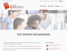 Tablet Screenshot of emeditor.com